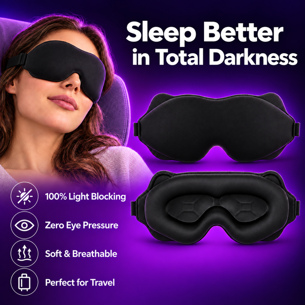 3D Sleep Eye Mask